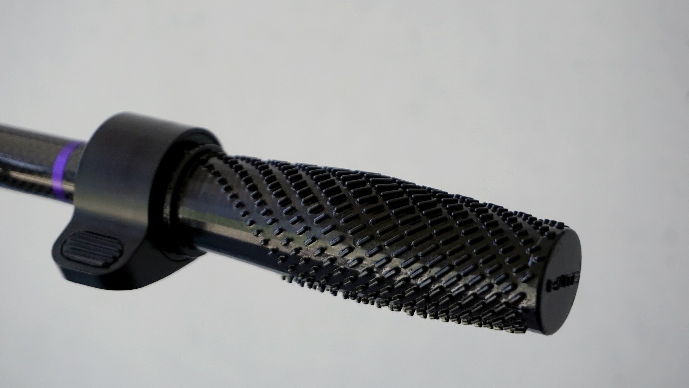 Gummierter Lenkergriff