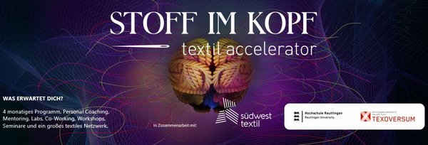 Textil.Accelerator Stoff im Kopf