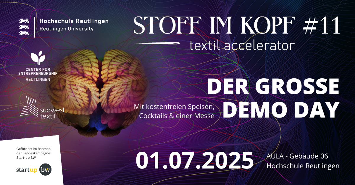 Demo Day des Textilaccelerators Stoff im Kopf